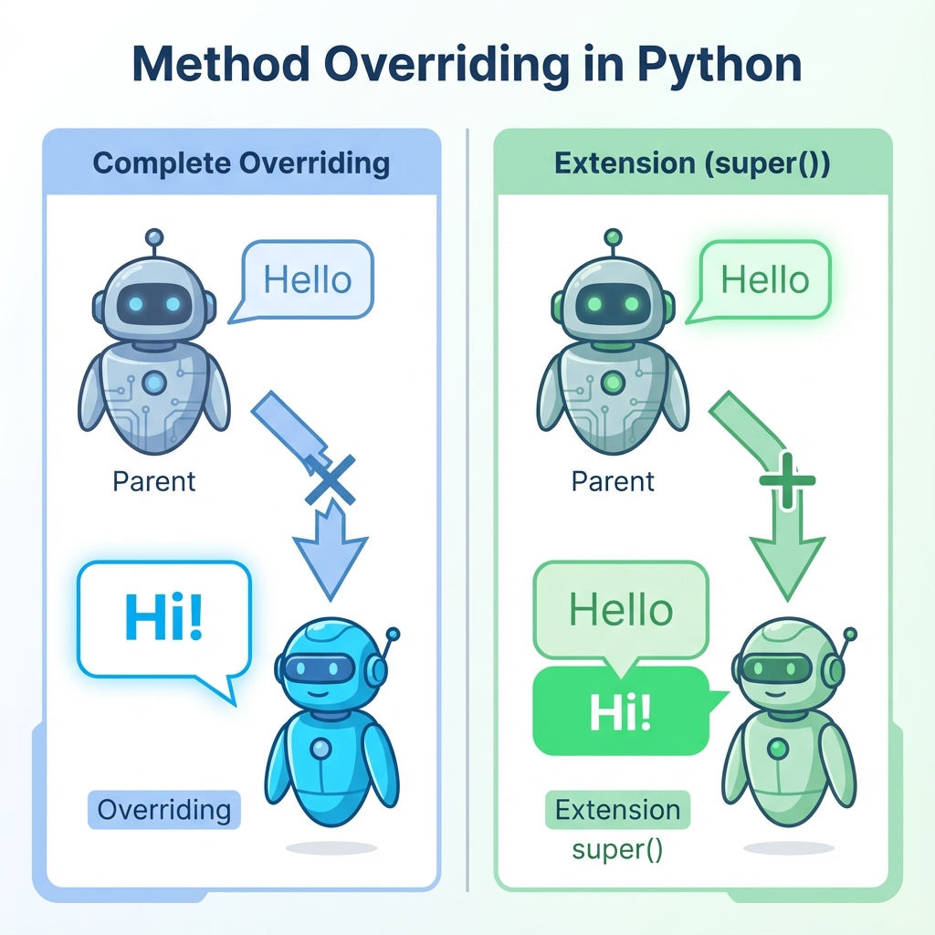 Overriding vs Extension